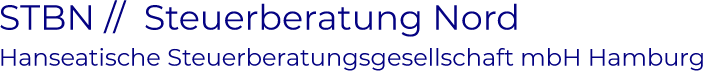 STBN Steuerberatung Nord Hanseatische Steuerberatungsgesellschaft mbH Logo